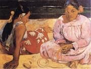 Paul Gauguin Tahitian Women Sweden oil painting artist